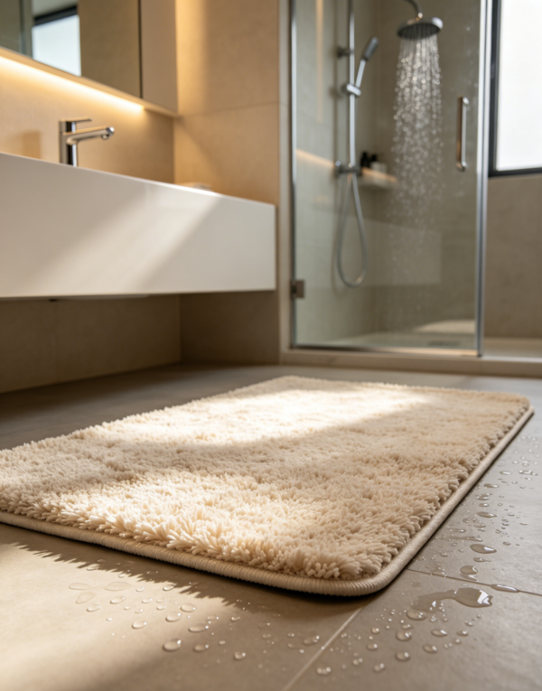 Quick Absorb Bathroom Entry Mat