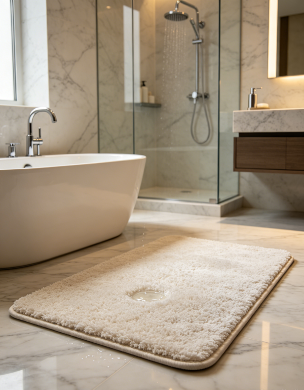 Anti-Bacterial Absorbent Bath Mat