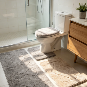 Quick Dry Microfiber Bathroom Rug