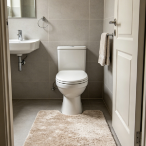 Compact Bathroom Absorbent Mat